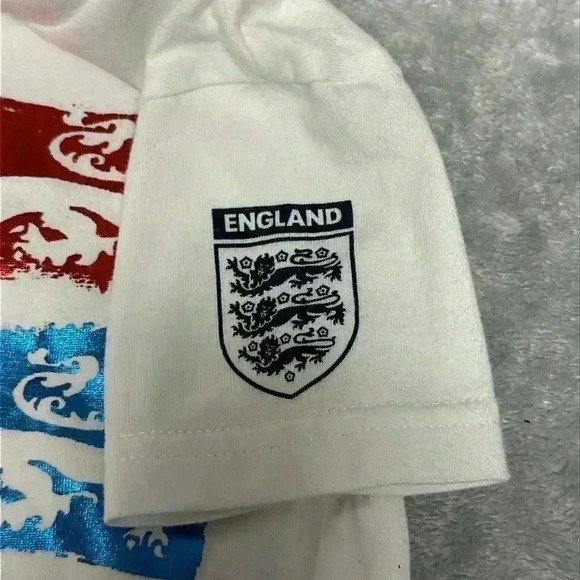 NEXT -  short sleeve cotton England T-shirt. Size 9-12 months - Picture 4 of 5